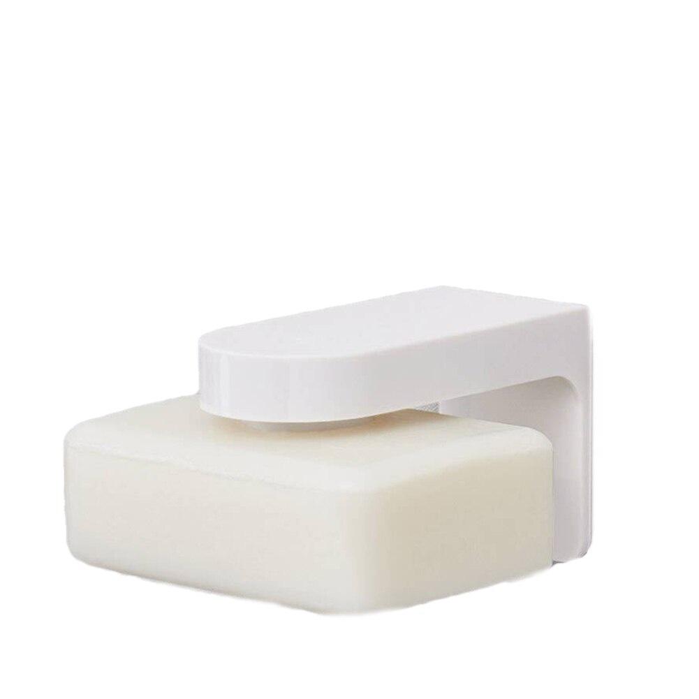 AA 1 PC Portable New Magnetic Soap Holder Dispenser Kitchen Bathroom Shower Wall Mounted Sticking Soap Dishes Bathroom Gadgets