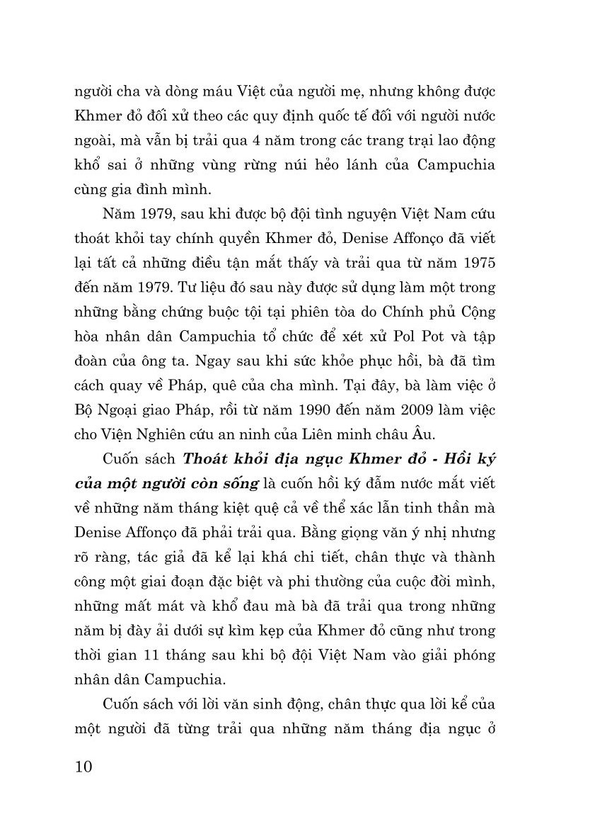 Thoát khỏi địa ngục KHMER Đỏ (xuất bản lần thứ ba) bản in 2024