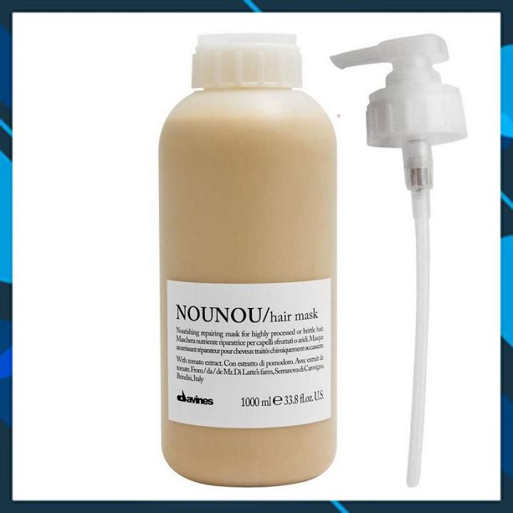 Mặt nạ ủ tóc Davines Nounou Hair Mask cho tóc hư tổn 1000ml