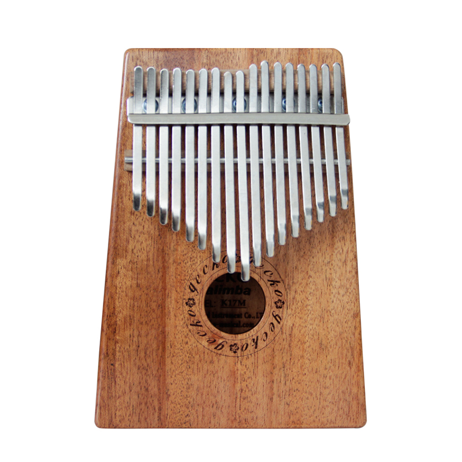 Đàn Kalimba 17 Phím Gỗ Mahogany Gecko K17M