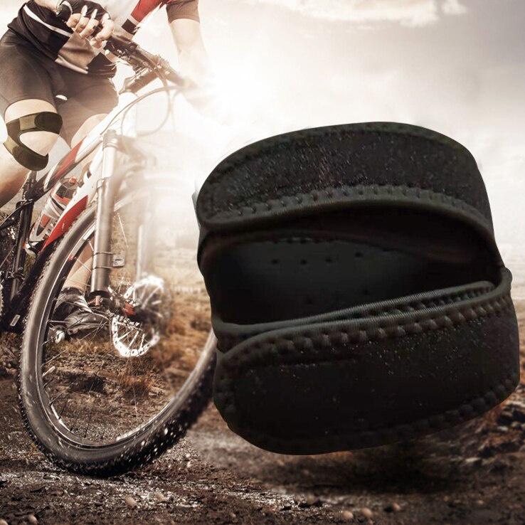 1pc Knee Support Pad Wrap Sleeve Nylon Neoprene Adjustable Breathable Anti Bump Outdoor Fitness Sportswear Leg Protector
