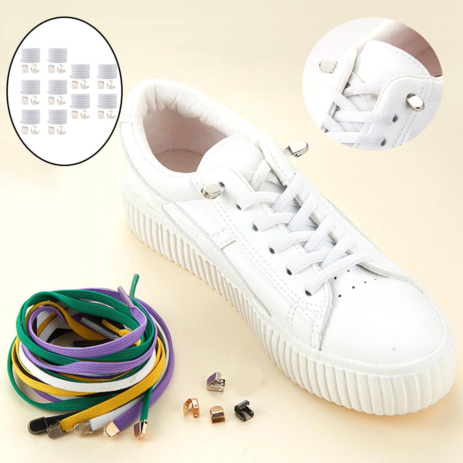 Elastic Lock Lace System Lock Shoe Laces Shoelaces Runners Kids Older