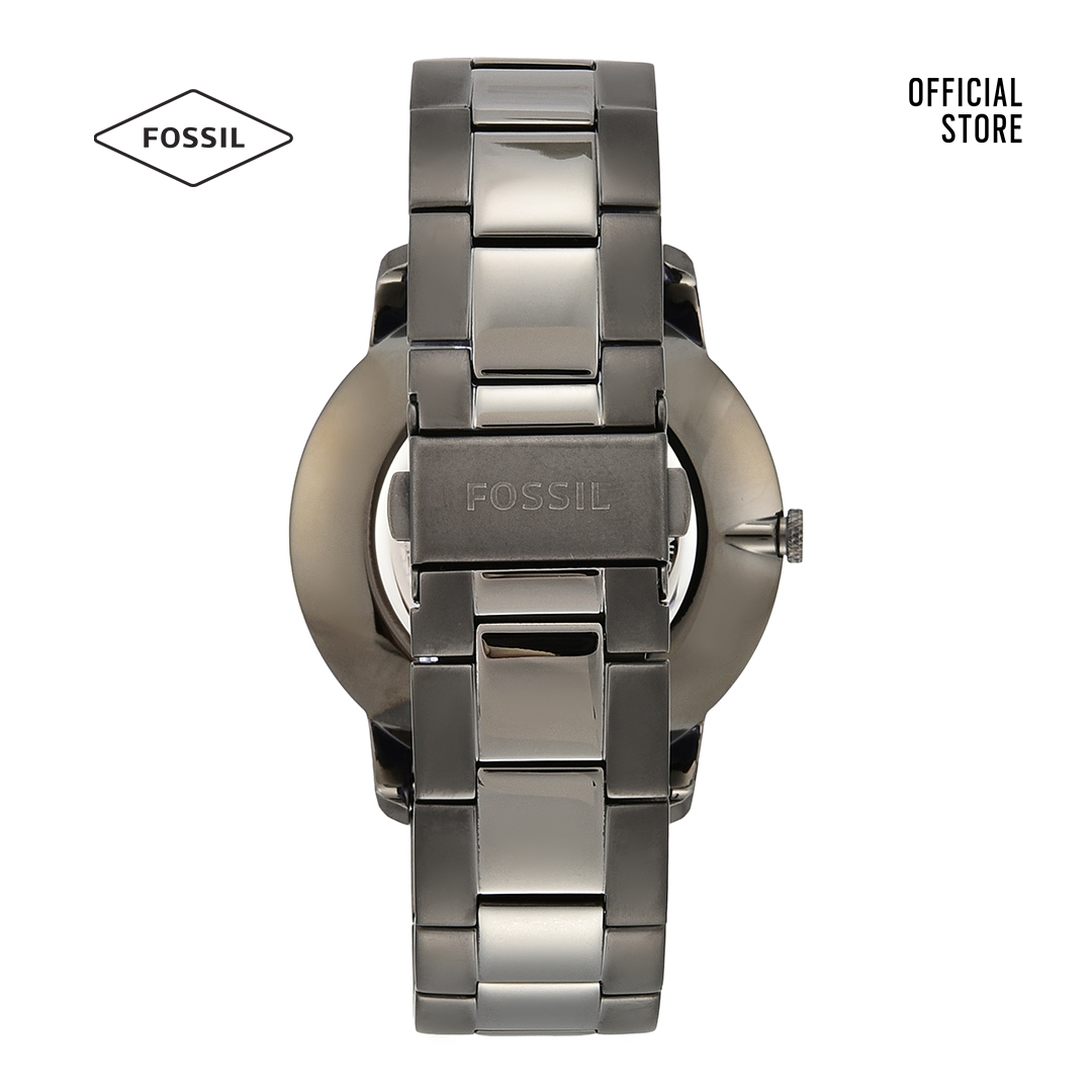 Đồng hồ nam Fossil THE MINIMALIST 3H dây kim loại FS5459 - khói