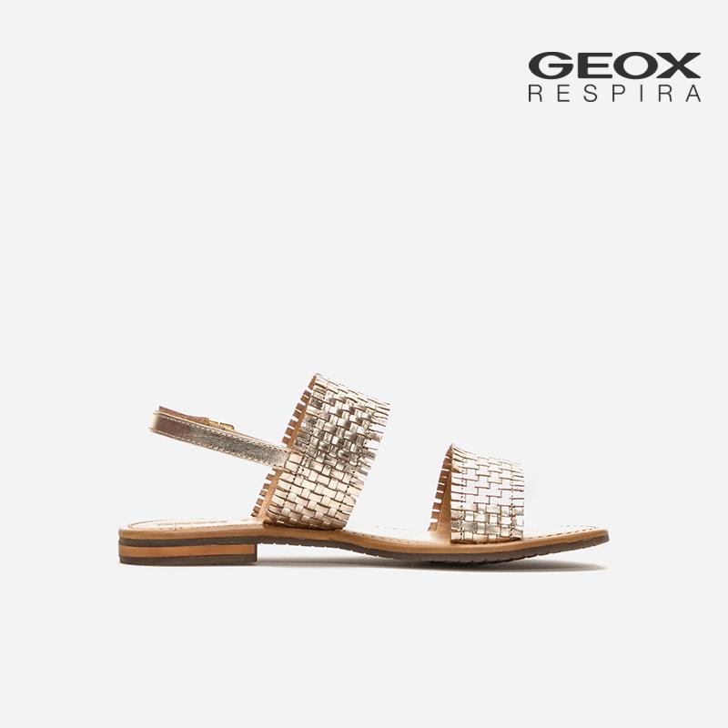 Giày Sandal Nữ GEOX D Sozy S B LT.GOLD