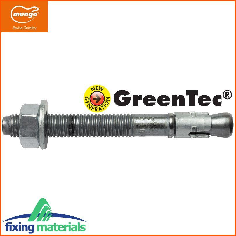 Bu lông nở thép M2, SX tại Thụy Sỹ, dùng công nghệ mạ Greentec, chịu độ phun muối trên 750h