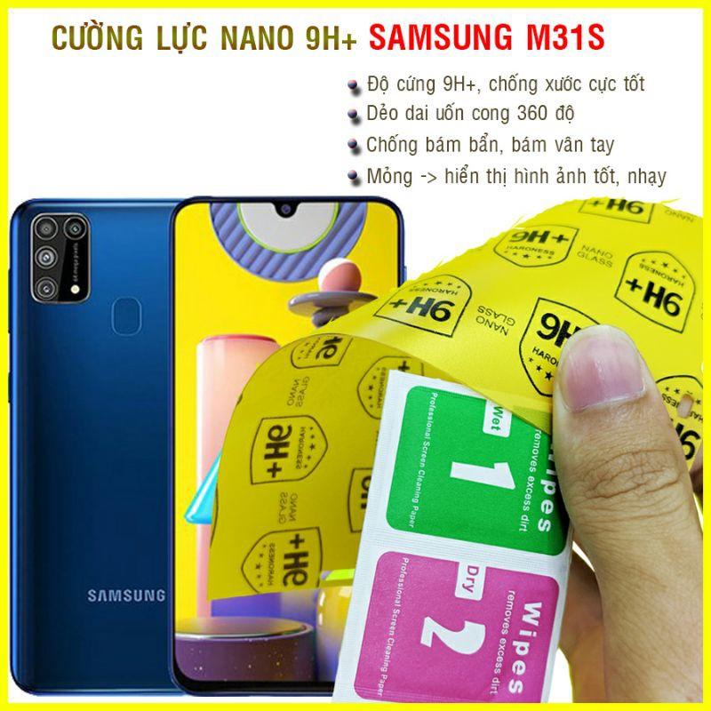 Dán cường lực dẻo nano  dành cho Samsung M31s