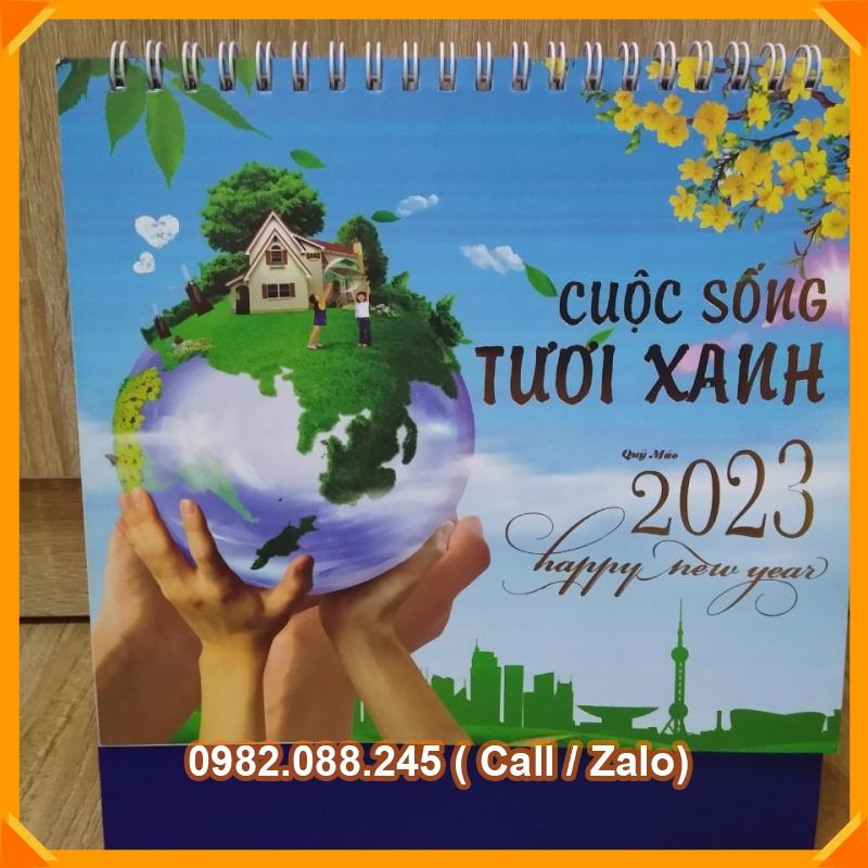 Lịch Để Bàn Chữ 2023 (Có Lịch Âm) - Mẫu Ngẫu Nhiên