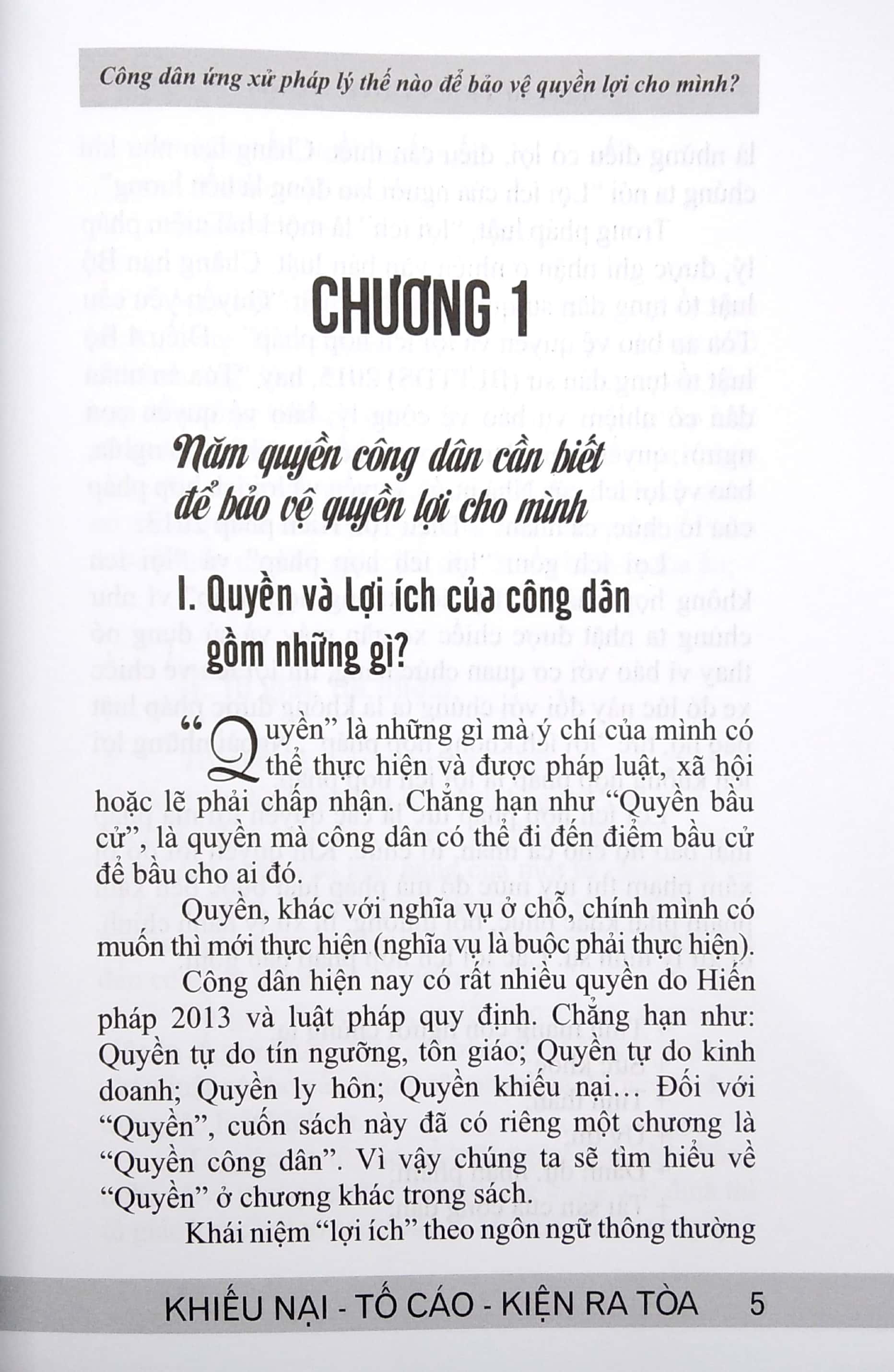 Khiếu Nại Tố Cáo Kiện Ra Tòa - Công Dân Ứng Xử Pháp Lý Thể Nào Để Bảo Vệ Quyền Lợi Cho Mình?