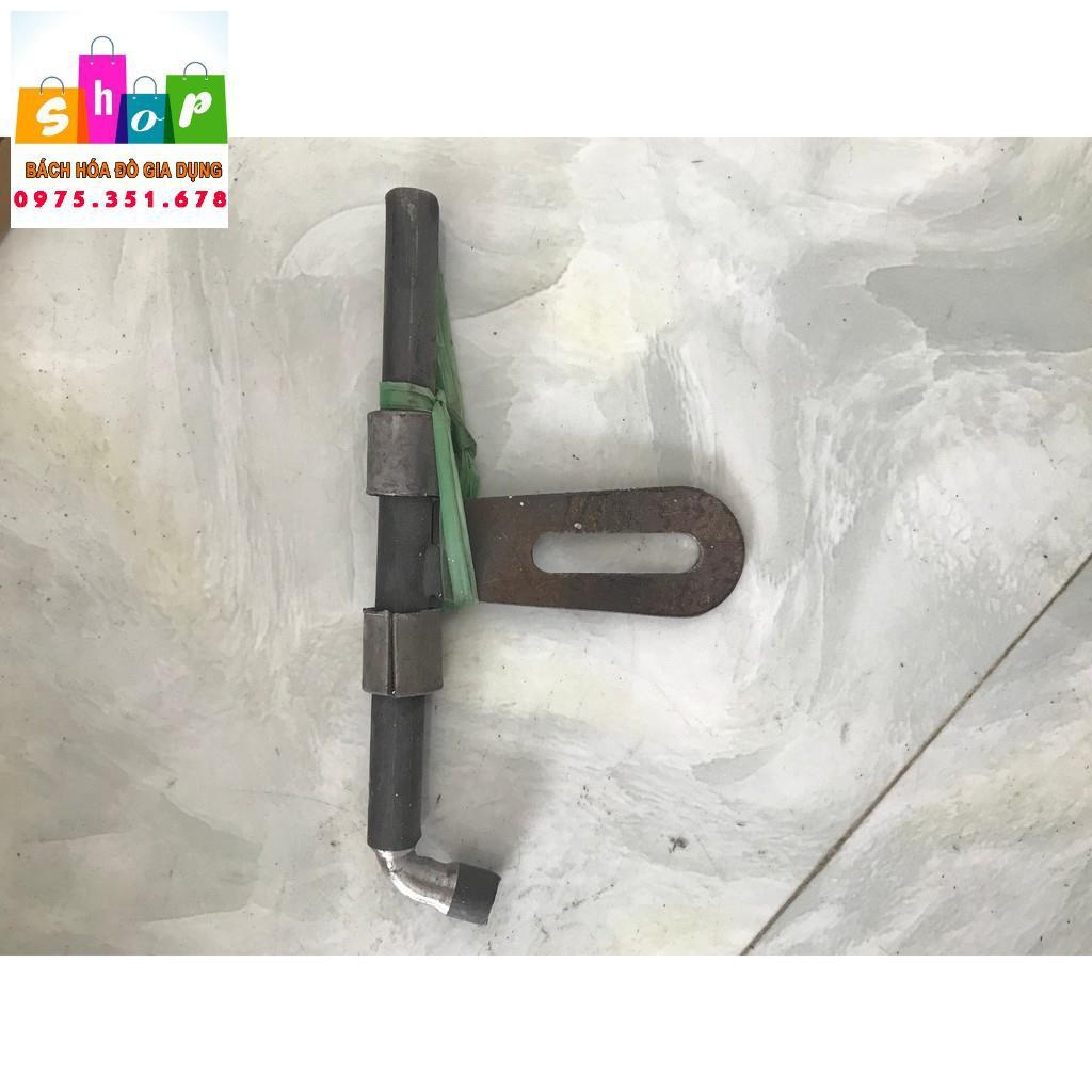 Then sắt chốt cửa - then cổng đen đủ các kích thước 12 - 14 - 16 - 18