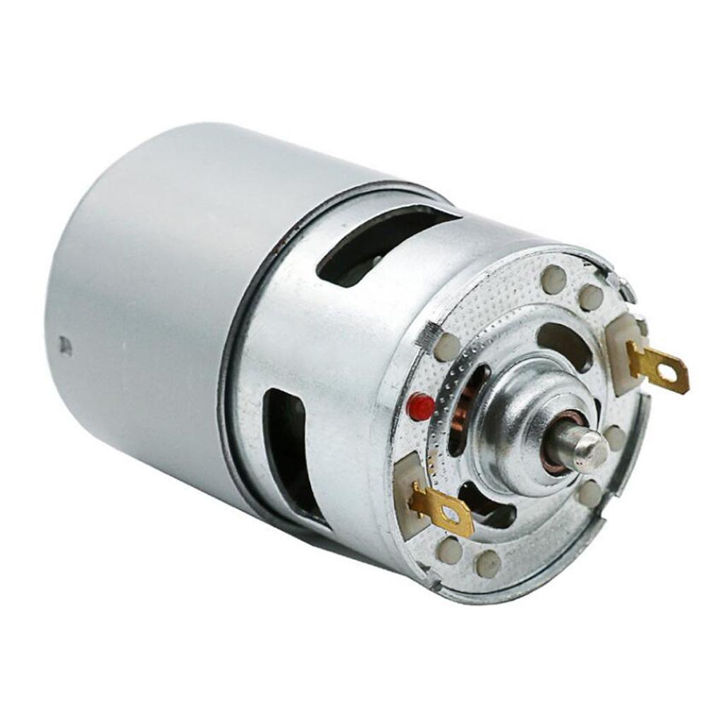 895 DC 12V 6000rpm Large Torque Low Noise High Motor Gear Bearing