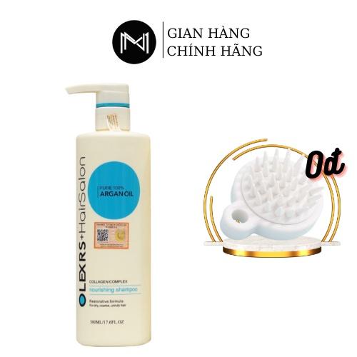 Dầu cặp gội xả Olexrs Hải Salon 500ml giảm rụng phục hồi tóc hư tổn mọc tóc