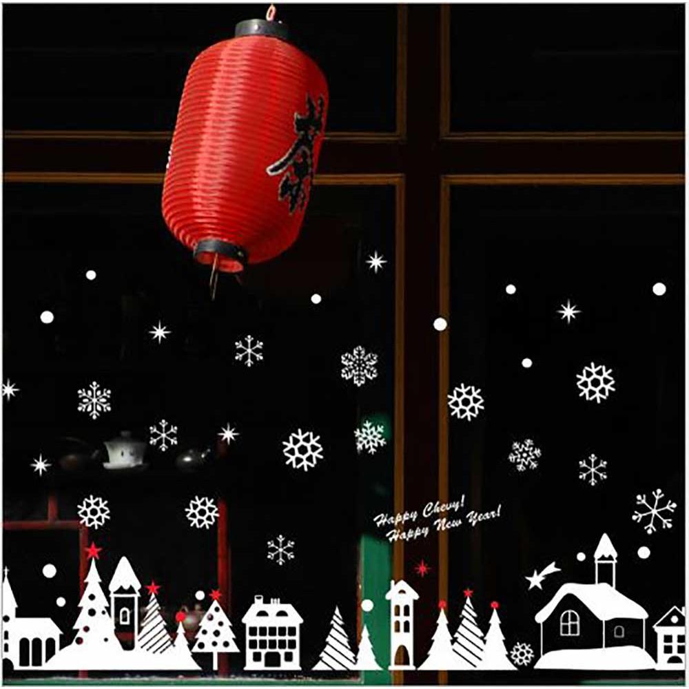 DECAL TRANG TRÍ NOEL 2 MẶT 2021 SỐ 4