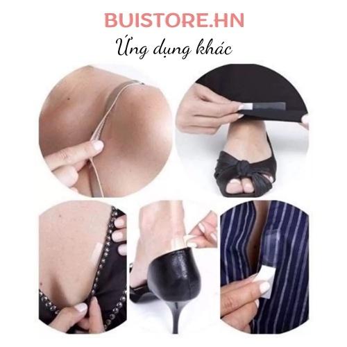 Băng dính thời trang cố định quần áo- Miếng dán áo chống hở unisex