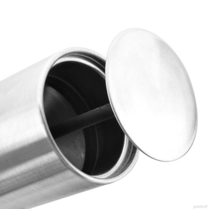 Dụng cụ đựng tăm dáng dài bằng thép không gỉ