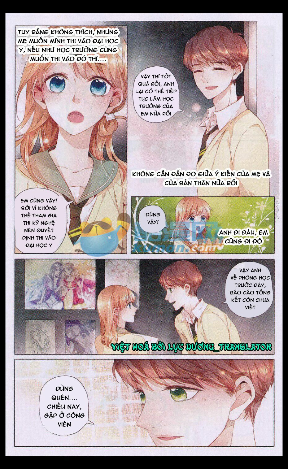 Tình yêu là màu hoa anh thảo chapter 12.2 2