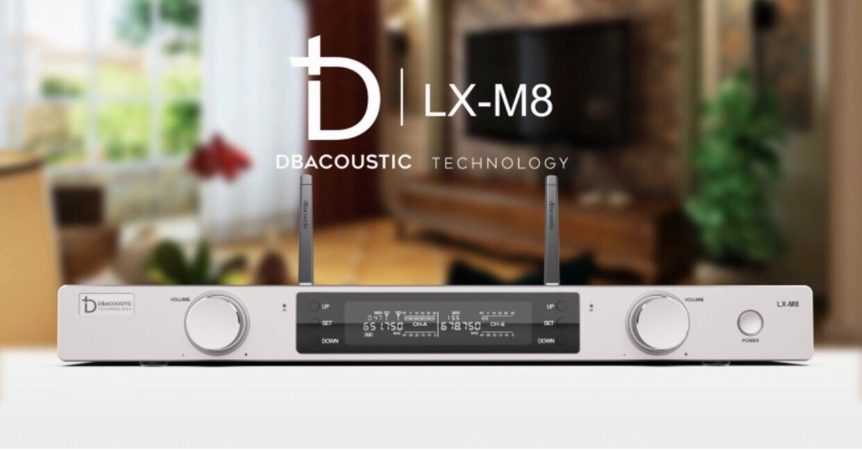 Micro dB Acoustic LX-M8 Thiết kế mới hãng dBAcoustic - Hàng Chính Hãng