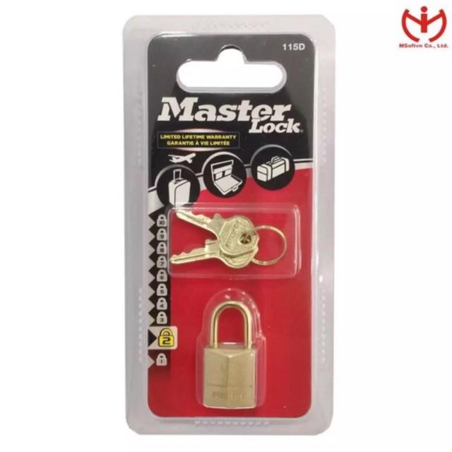Khóa Vali Master Lock 115 EURD (Vàng đồng)