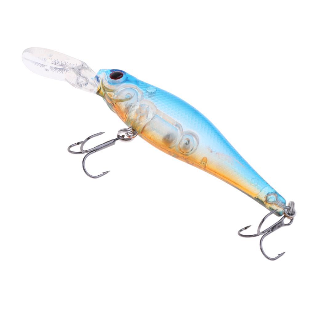 Premium Minnow Fishing Lures Hard Artificial Bait Crankbait Fishing Rigs Bait Fishing Tackle Equipment