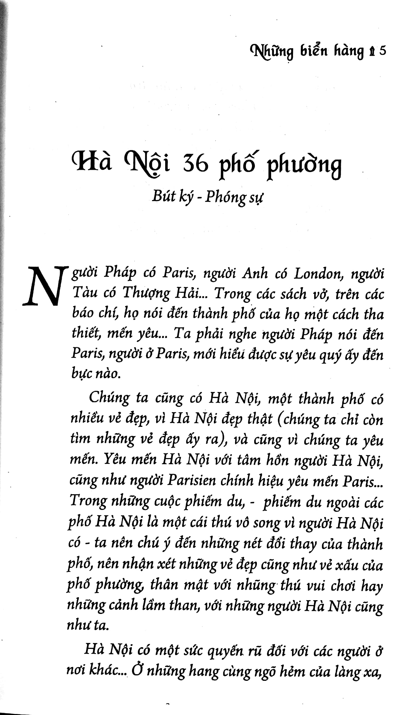 Hà Nội 36 Phố Phường (Tái Bản 2022)