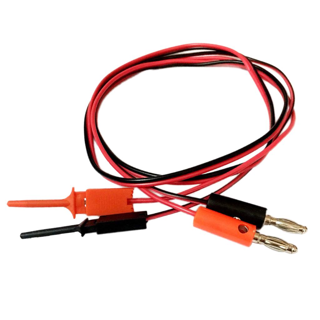 4.0mm Multimeter Banana Plug To Test Hook Wire Cable For Electrical Testing