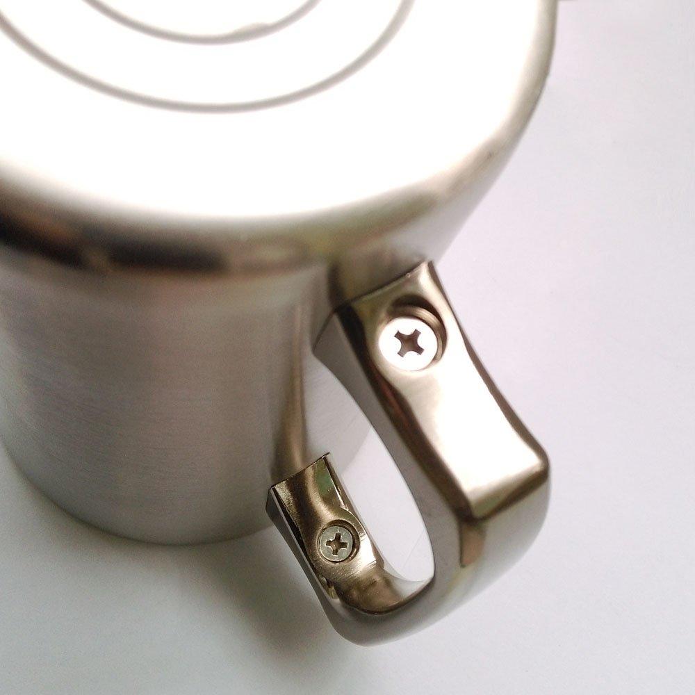 Cà phê cốc lớn, ổ cắm nhiệt với nắp, 560 ml, cốc cà phê, cốc cách điện chân không làm bằng thép không gỉ cho lạnh và ấm
