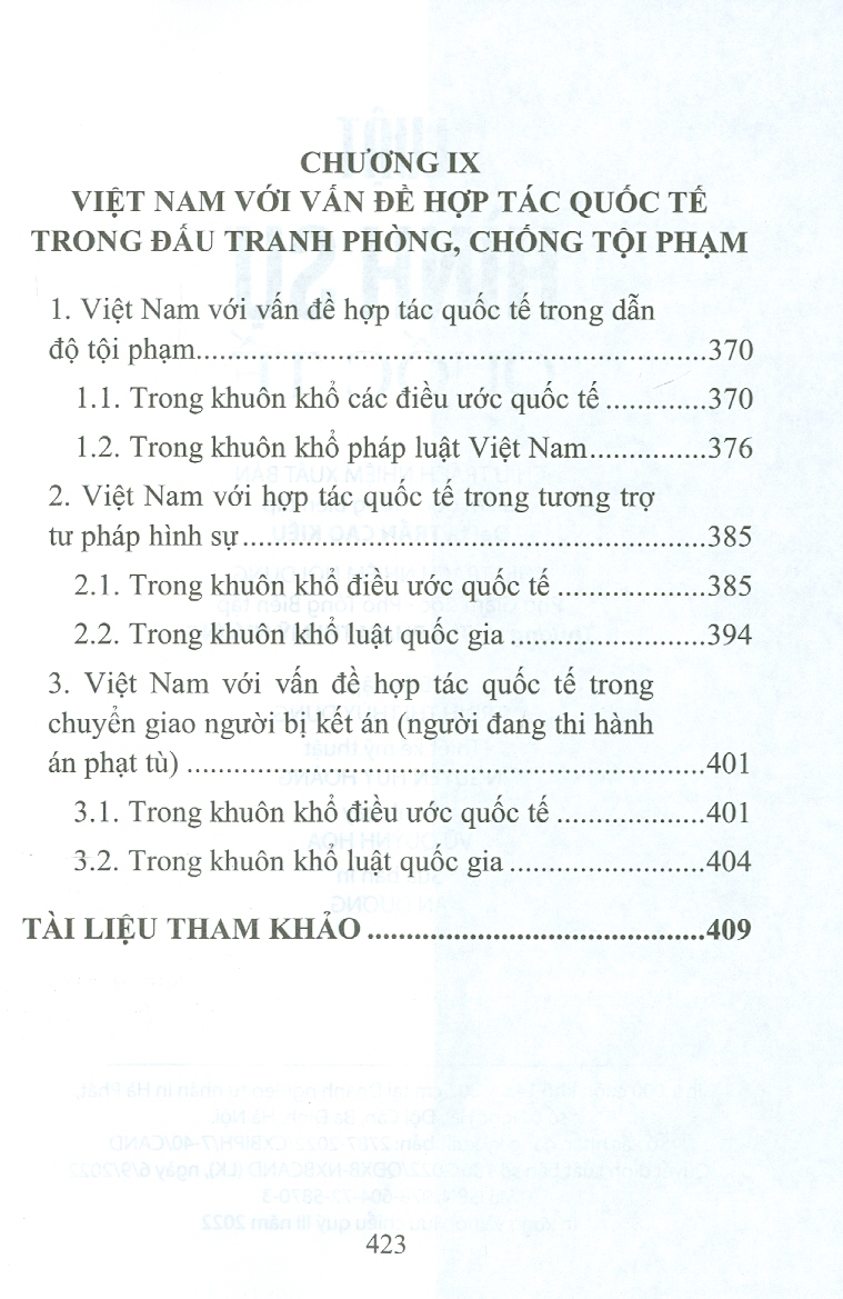 Luật Hình Sự Quốc Tế (Sách chuyên khảo)