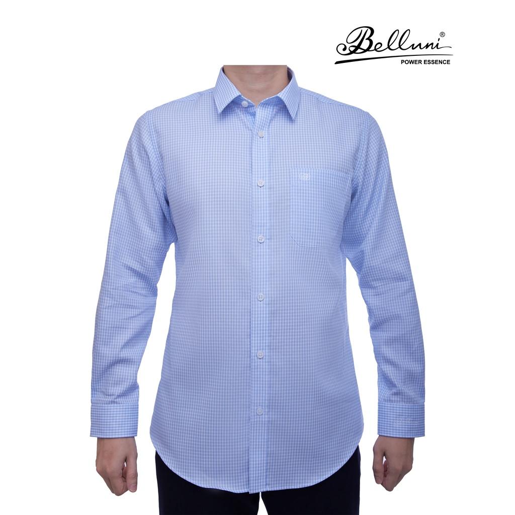 Áo sơ mi nam dài tay cao cấp BELLUNI LUXURY Chất liệu từ 100% Cotton - ABD.CM.BE.164.B4