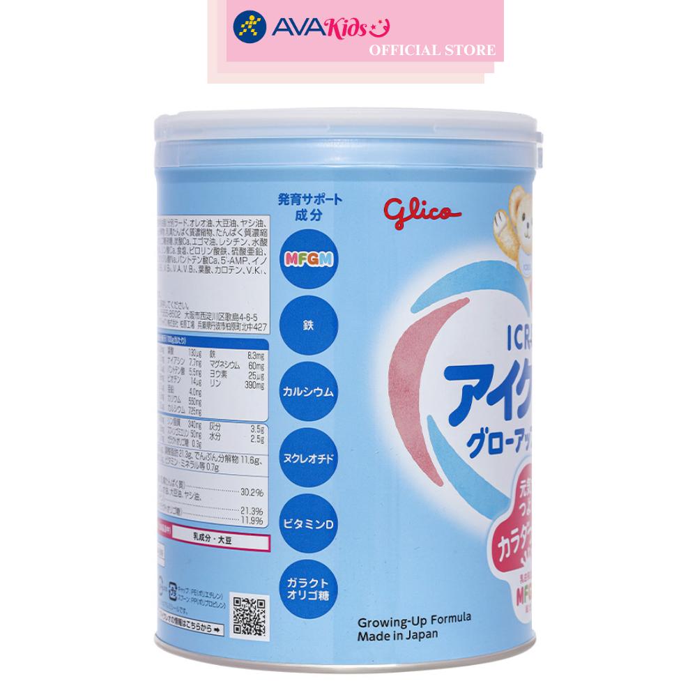 Sữa bột Glico Icreo số 1 820g (1 - 3 tuổi) - Hàng Chính Hãng