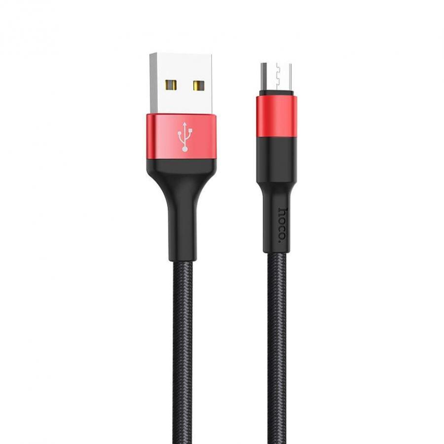 Cáp sạc Micro USB dây dù chống đứt Hoco X26 1M - Hàng Chính Hãng