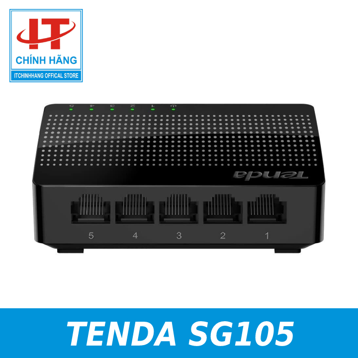 Bộ chia mạng 5 Port Tenda SG105 - Hàng Chính Hãng