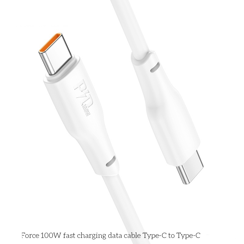 Dây cáp sạc nhanh Type-C to Type-C sạc nhanh 100W, truyền tải dữ liệu dành cho android như samsung, oppo... - hàng nhập khẩu