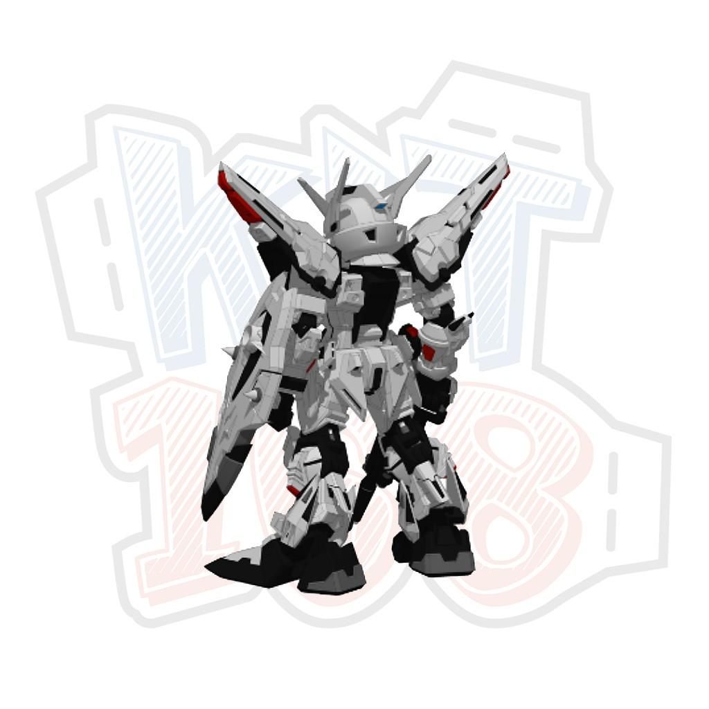 Mô hình giấy Gundam Robot SD Akatsuki