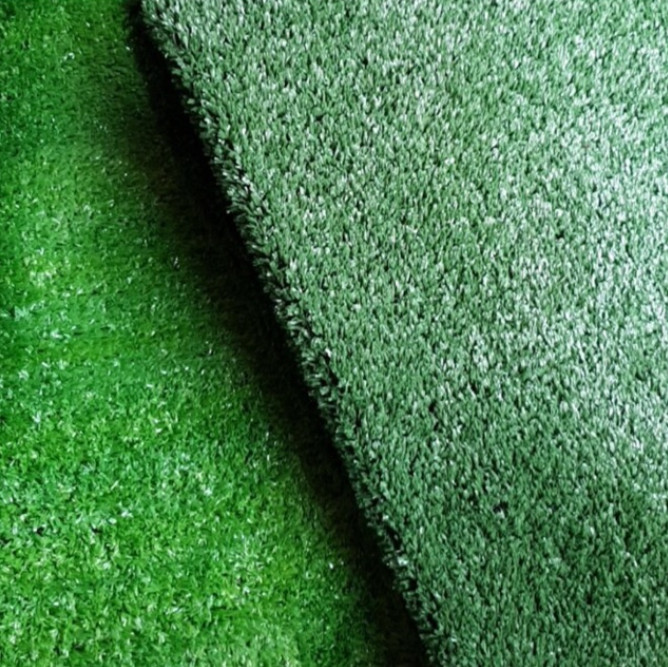 Thảm cỏ nhựa nhân tạo sợi cỏ dài 1cm êm ái, trang trí sự kiện, tiểu cảnh sân vườn loại cao cấp không độc hại, bền, đẹp khổ 2m màu xanh đậm
