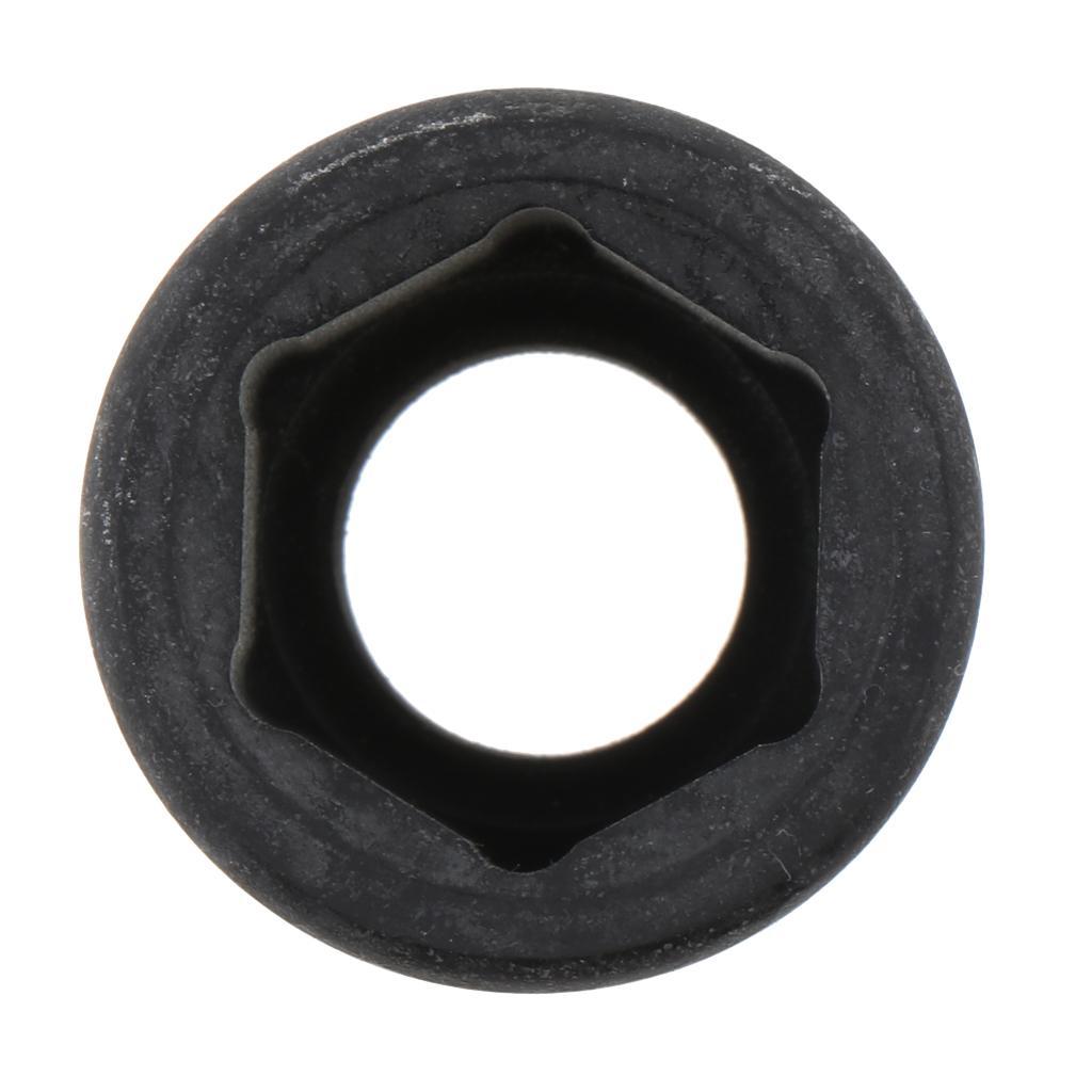 38mm Long 12.5mm Drive 6 Point Hex Deep Metric Impact Socket Wrench 16mm15mm