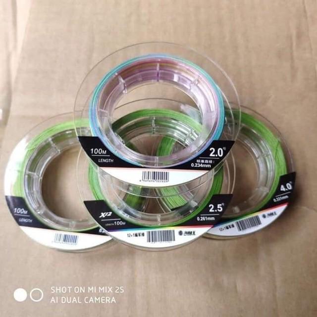 ( khuyến mại ) Dây dù X12 cực mịn và khoẻ ( đại hạ giá )