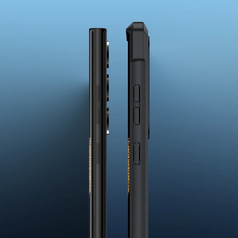 Ốp Lưng Chống Sốc Chính Hãng XUNDD Cho Samsung Galaxy S22 Ultra Viền Màu Lưng Trong Suốt Không Ố Vàng - Hàng Chính Hãng