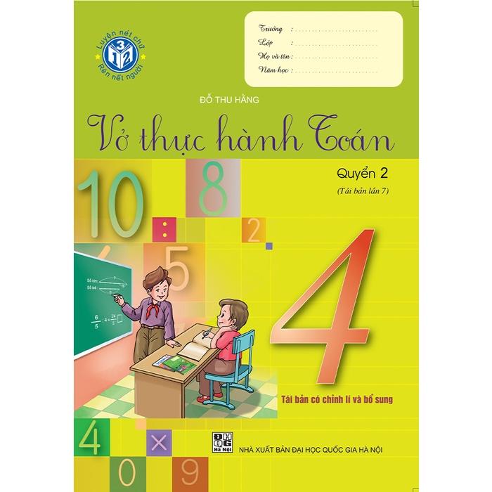 Bộ vở thực hành Toán lớp 4 - quyển 2