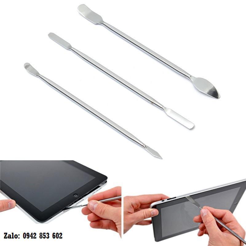 Bộ 3 Dụng Cụ Tháo, Tách, Nạy Màn Hình Điện Thoại, Ipad, LapTop,...Thép không gỉ