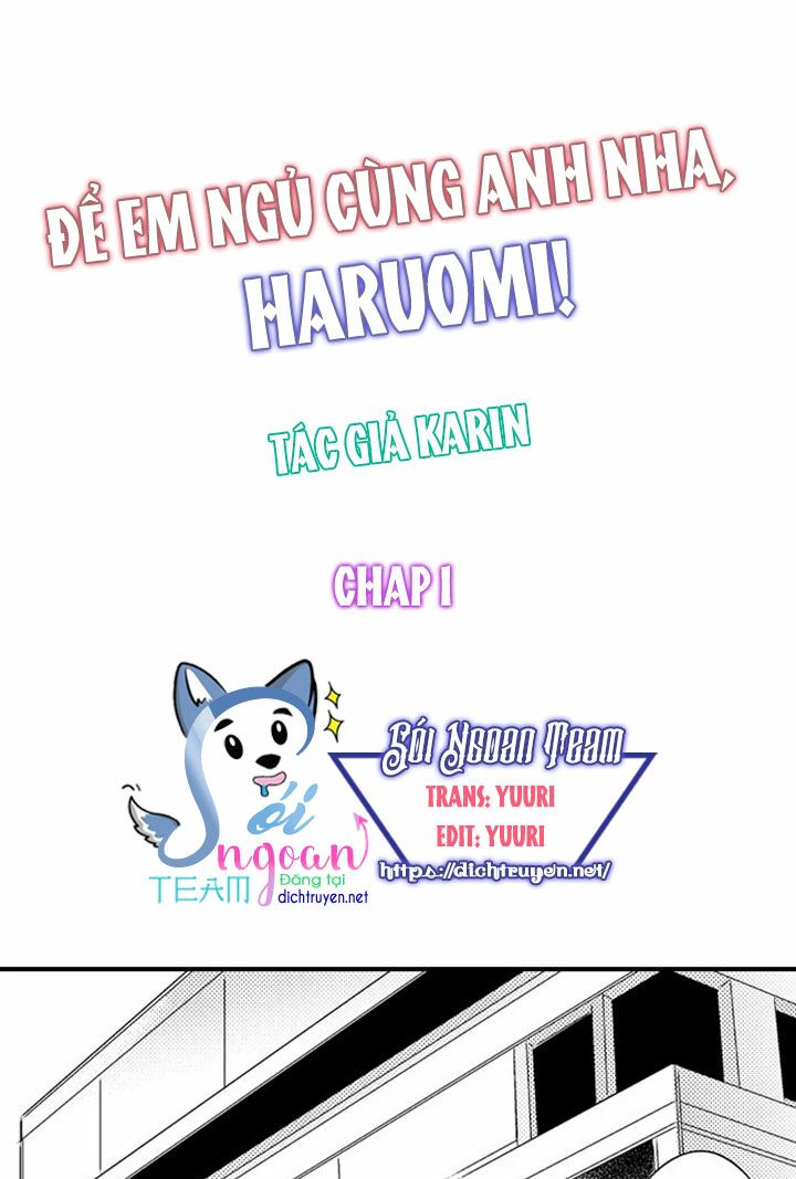 để em ngủ cùng anh nha, haruomi! chapter 1 1