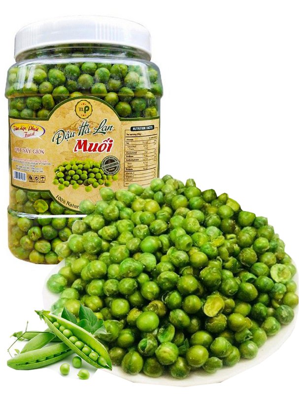 ĐẬU HÀ LAN MUỐI TÂN LỘC PHÁT - HŨ 500G