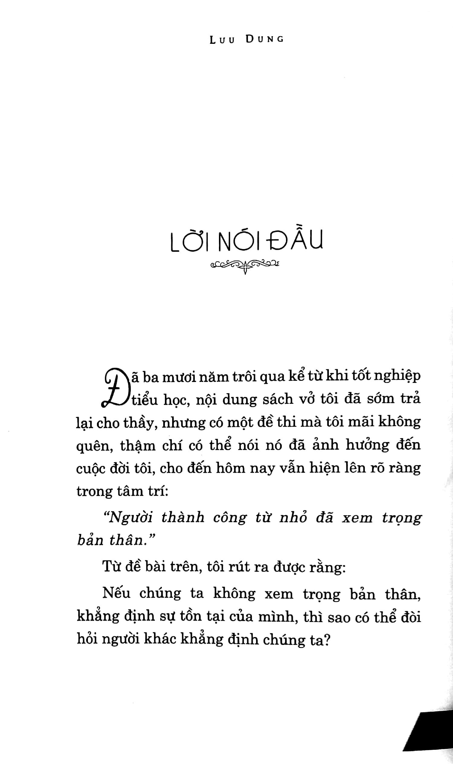 Khẳng Định Bản Thân