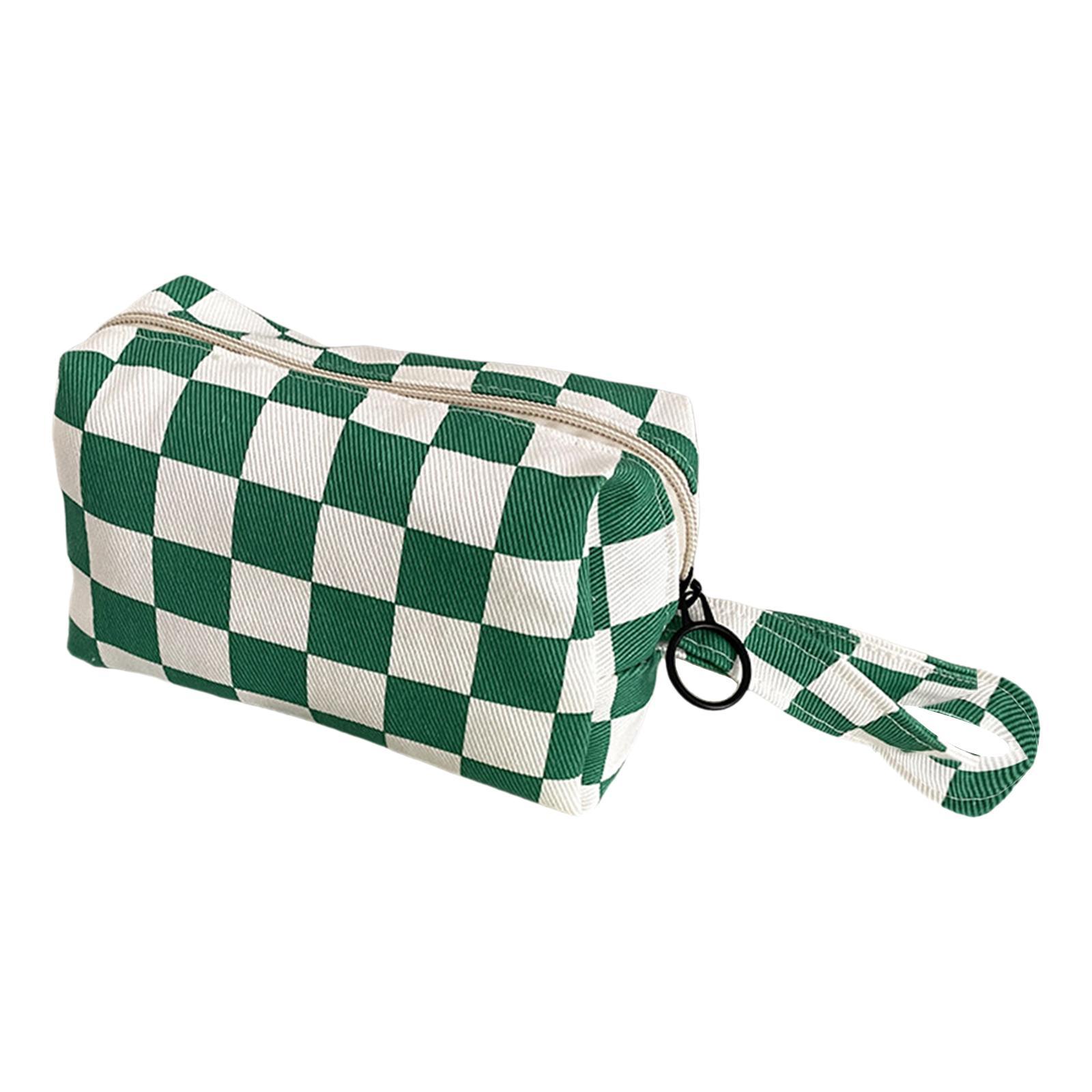 Portable Makeup Bag Storage Case Organizer Zipper Design Versatile Cosmetic Holder Toiletry Bag