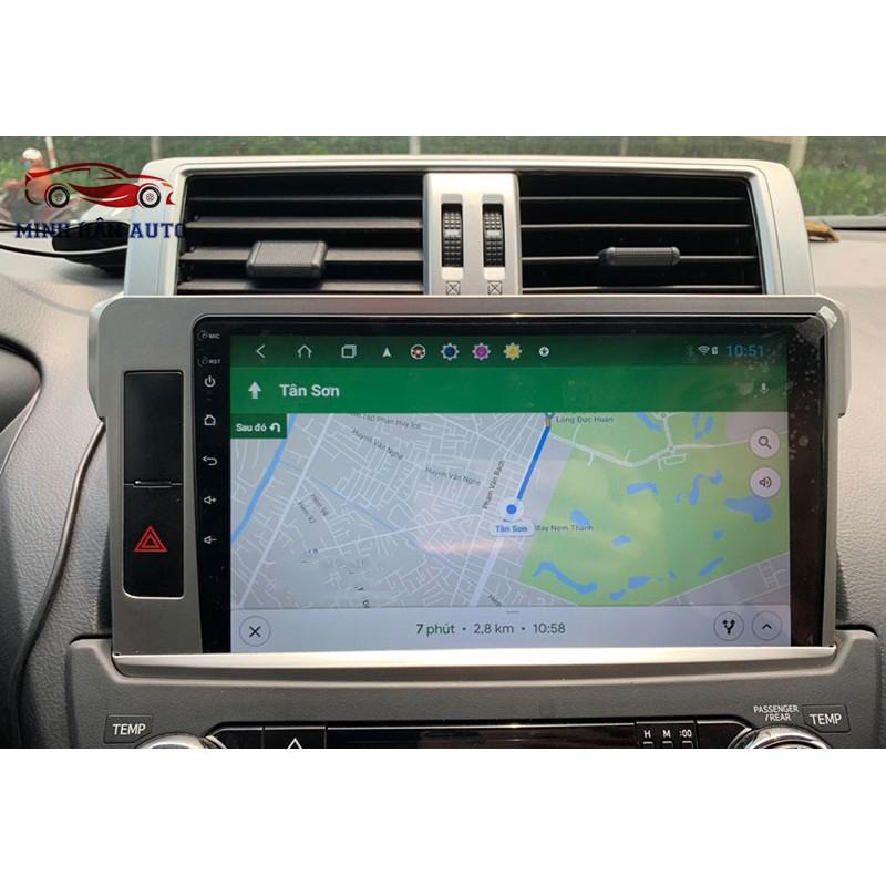 Bộ màn hình cho xe TOYOTA PRADO 2014-2016,RAM 1G,ROM 16G-đầu dvd android oto,lắp màn hình dvd cho xe oto