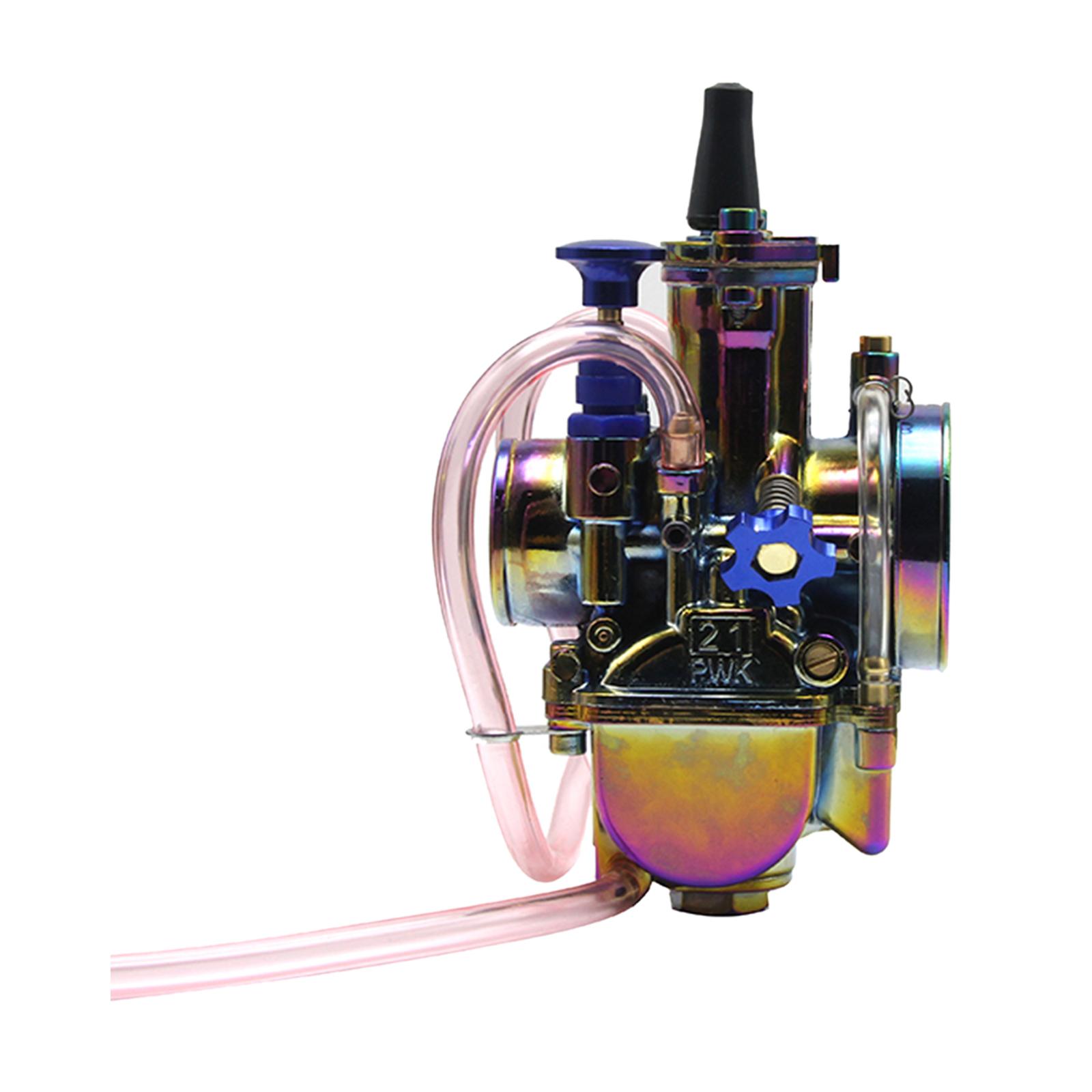 Universal PWK 21mm Carburetor Carb Assembly for 90cc - 110cc Dirt Bike ATV