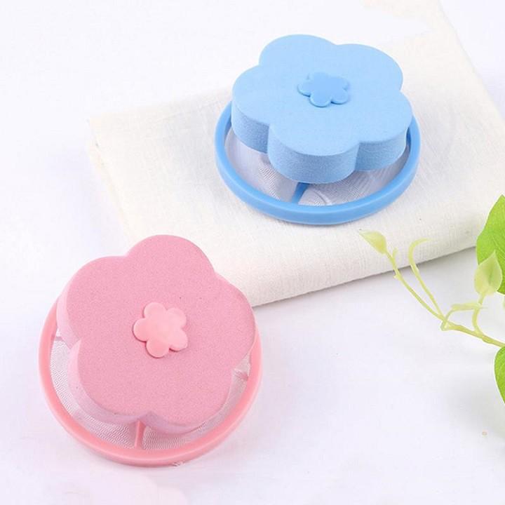 Phao lọc rác và cặn bã trong máy giặt hình bông hoa