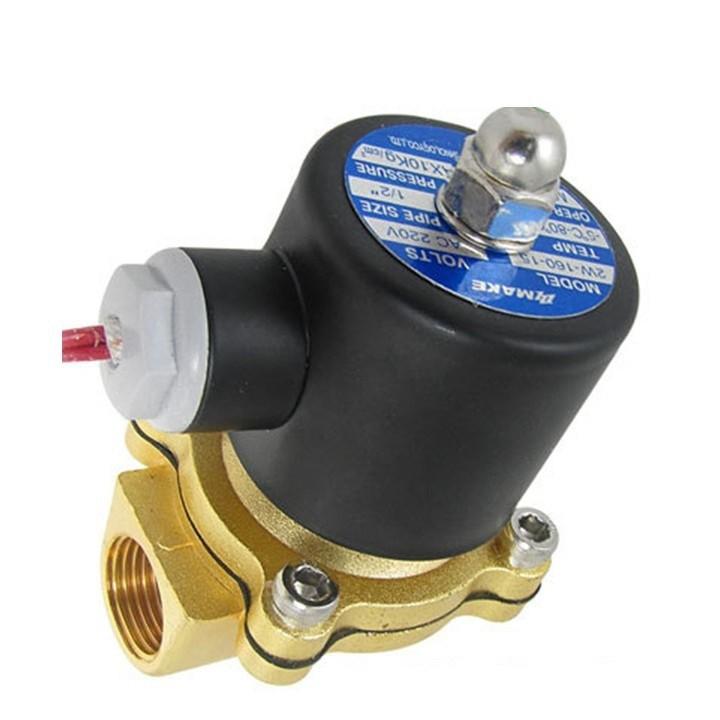 Van điện từ phi 21mm/220v/ thường đóng thân van bằng đồng