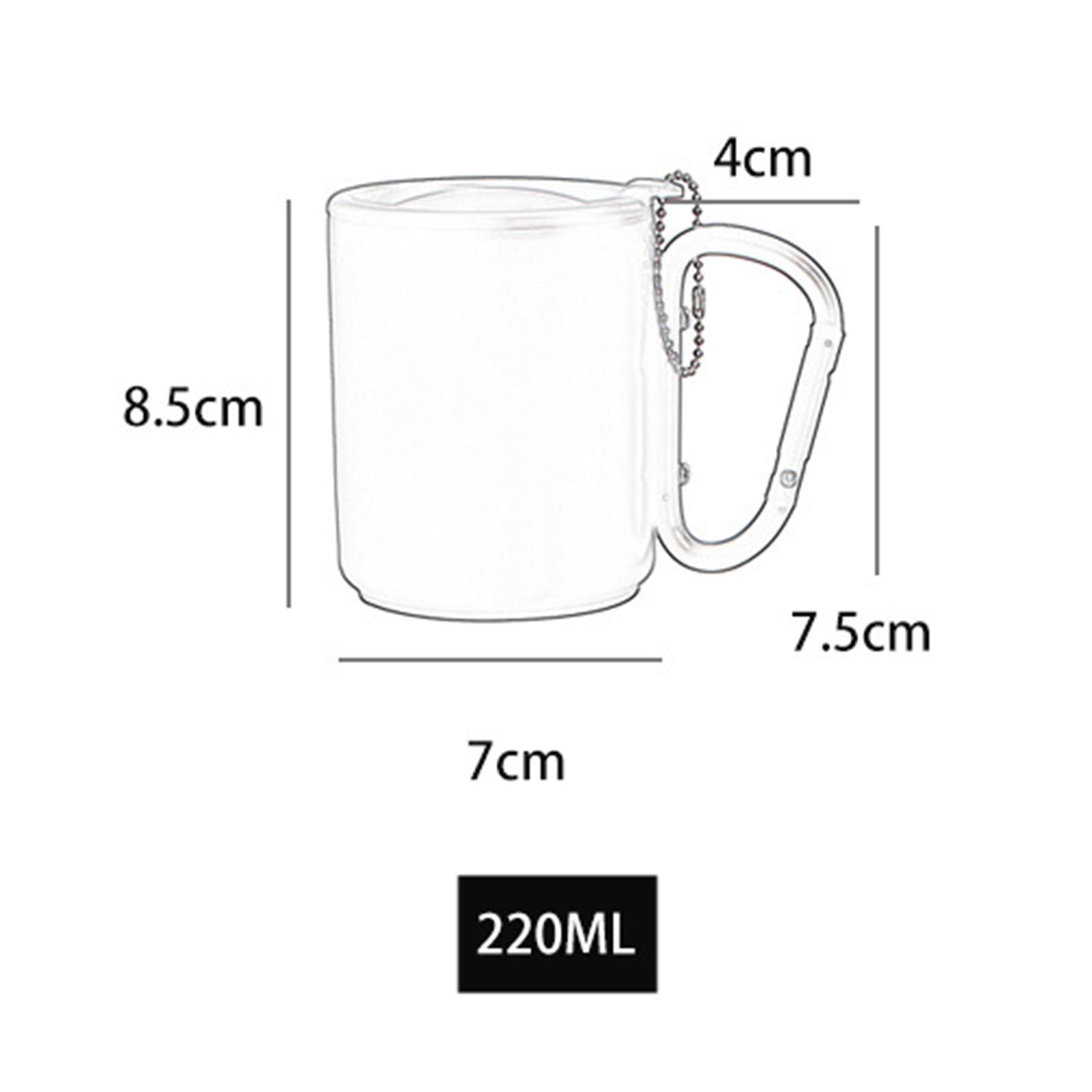 Camping Mug with Lid and Handle Coffee Mug for Beach Indoor and Outdoor Home