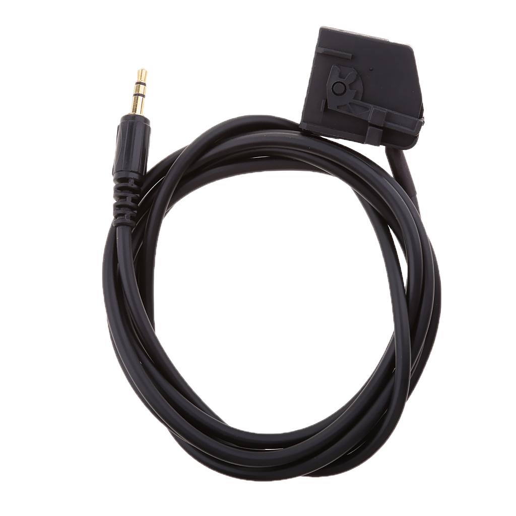 Car 3.5mm Male Aux Audio Input Connector Cable Adapter for Mercedes Benz