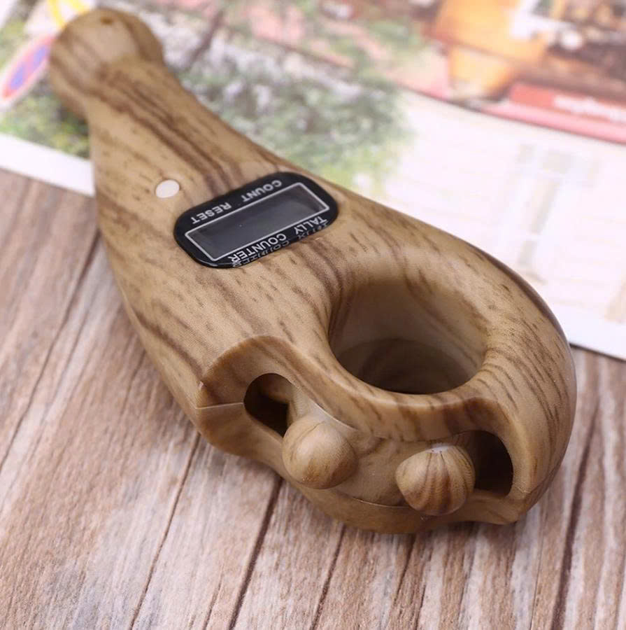 Máy Đếm Số Niệm Phật, Tràng Hạt Điện Tử Niệm Phật Vân Gỗ