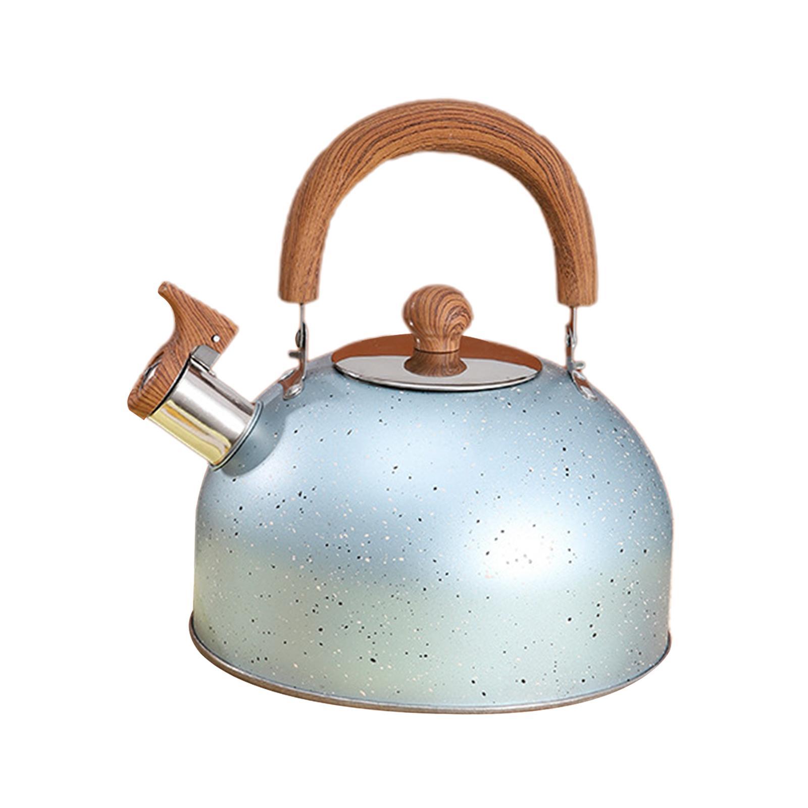 2L Whistling Kettle Cookware Anti Heat Handle Teapot for Induction Cookers